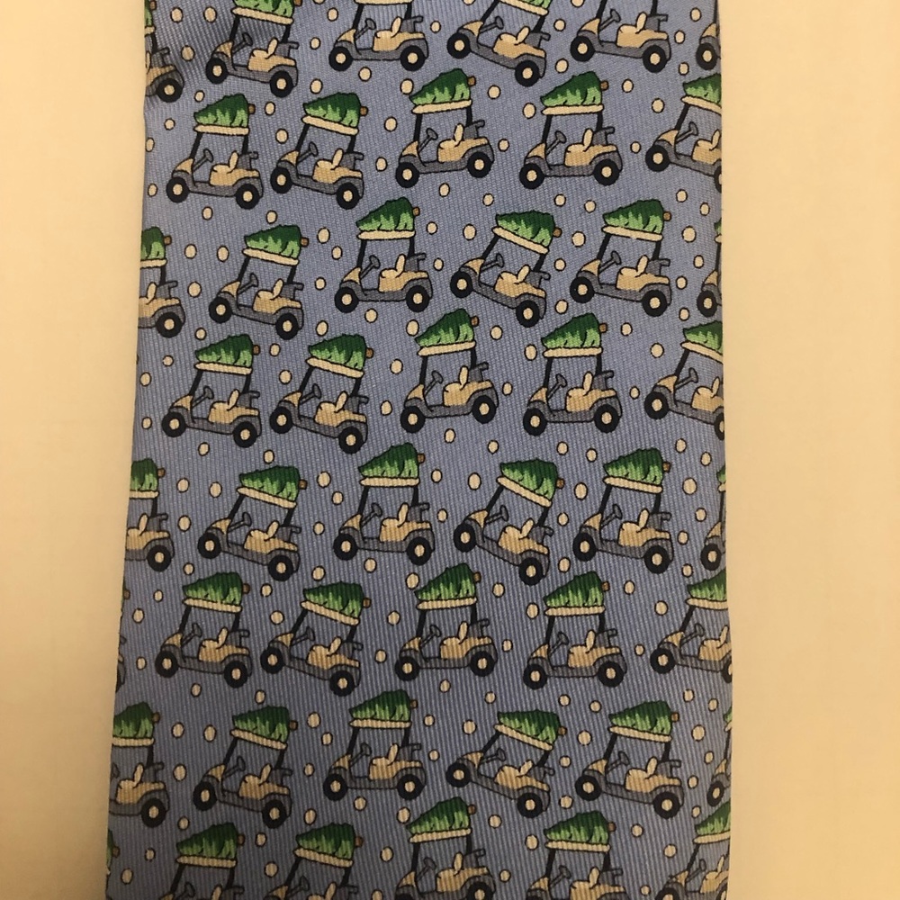 Vineyard Vines Cart & Tree Tie - Picture 4 of 4